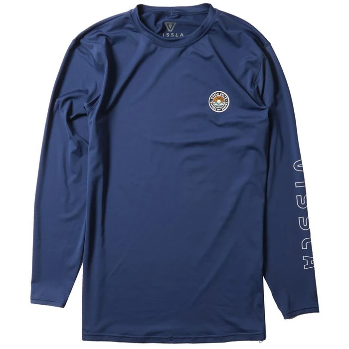 Flash Sale 🤩 Vissla Easy Seas Eco Long Sleeve Surf 👚 Shirt - Boys' 🌟