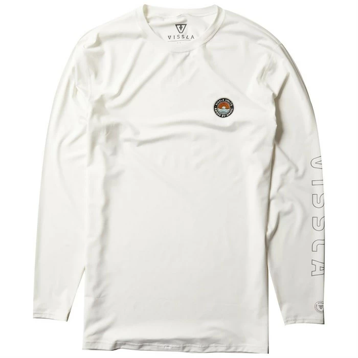 Flash Sale 🤩 Vissla Easy Seas Eco Long Sleeve Surf 👚 Shirt - Boys' 🌟 - Image 2
